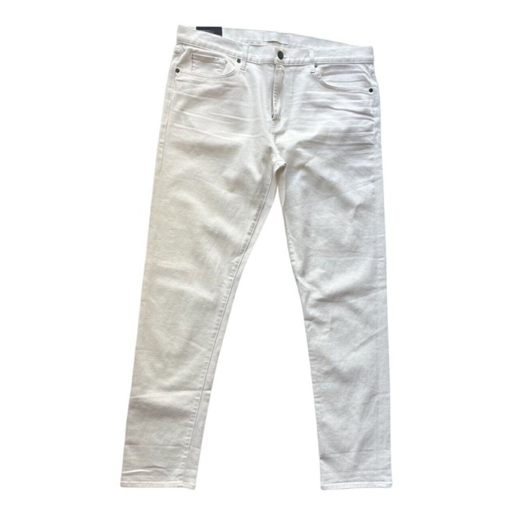 J BRAND Mens Absentis White Tyler Taper Slim Fit Jeans Size 38 JB001780 - Picture 4 of 16